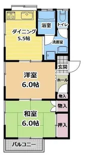 舞ハウス【2階】の間取り