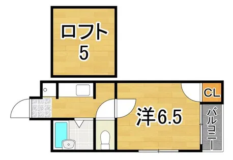 エミール西公園【2階】の間取り