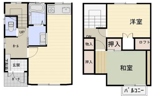 京都府舞鶴市天台新町【一戸建】の間取り