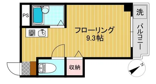 アクセスST【2階】の間取り