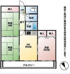 メゾンひらの【501号室】の間取り