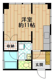 浜川ビル【3階】の間取り