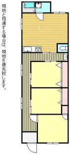コーポラス新町【1階】の間取り