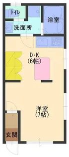 リノベハイツ ジョイフル大塚【2階】の間取り