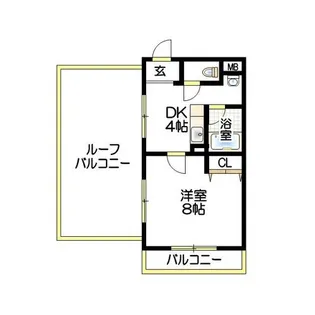ヴィラ・パストラルⅡ【5階】の間取り