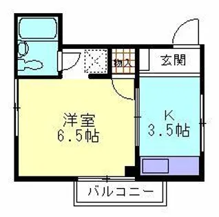 愛知県清須市西枇杷島町小野田【アパート】の間取り