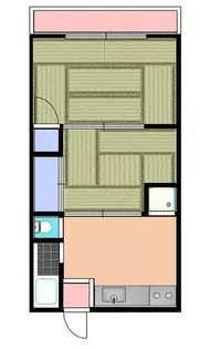 兵庫県明石市藤江【アパート】の間取り
