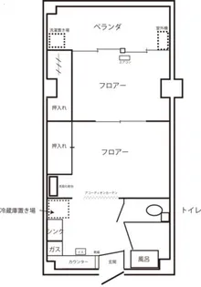 コーポラス井の元【3階】の間取り