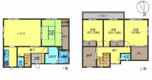 兵庫県宝塚市逆瀬台5丁目【一戸建】の間取り