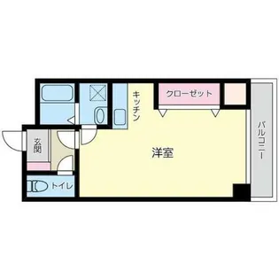 福岡県北九州市小倉北区古船場町【マンション】の間取り