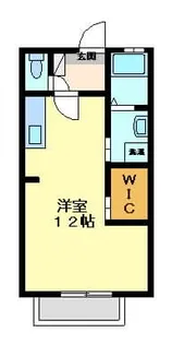 シャーメゾン岡山【2階】の間取り