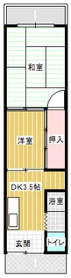 吉村文化【6号室】の間取り