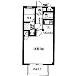 プログレス【205号室】の間取り