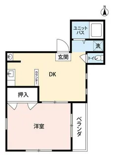 愛知県名古屋市北区御成通1丁目【マンション】の間取り