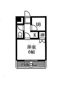 広辞川名山ビル【2階】の間取り