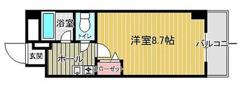 福岡県福岡市早良区原1丁目【マンション】の間取り