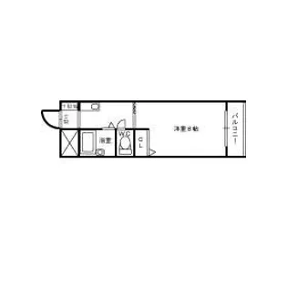 メゾンゆみ【306号室】の間取り