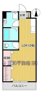 ピュアセントT1【3階】の間取り