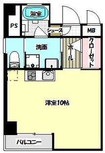 MARUKAビル【301号室】の間取り