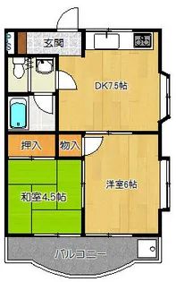 エクセレントRIZ【2階】の間取り