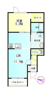 PiattoⅤ【3階】の間取り
