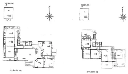 愛知県豊橋市下地町字神田【一戸建】の間取り