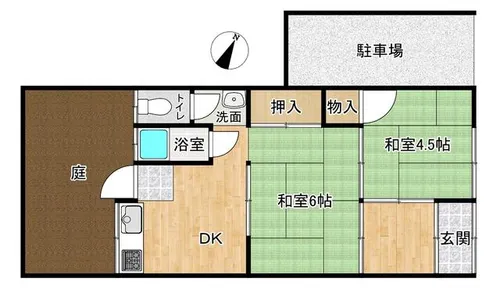 愛知県名古屋市南区戸部町3丁目【一戸建】の間取り