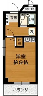 マルキュウビル【2階】の間取り