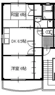 グリシーナA棟【A-101号室】の間取り