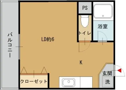 京都府舞鶴市字伊佐津【マンション】の間取り