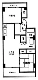 ハイツ宝3【302号室】の間取り