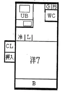 第二森レジデンス【2階】の間取り