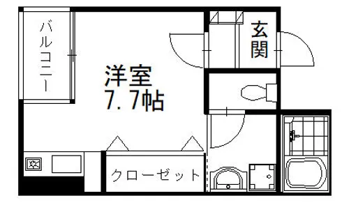 プレ上甲子園【1階】の間取り