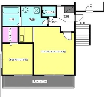 エアリーズ【1階】の間取り