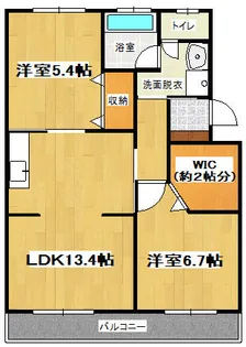 山田ハイツ【307号室】の間取り