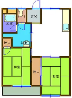 ハウステンマ【1階】の間取り