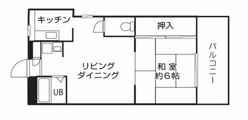 パークアベニュー【400号室】の間取り