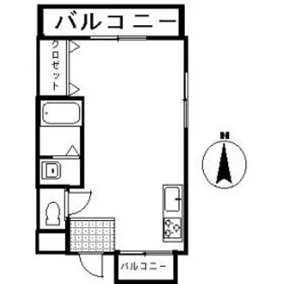 アーバントリコンプレール【2階】の間取り