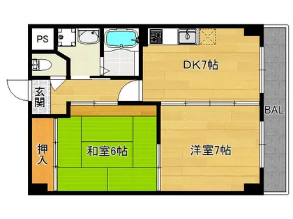 アーデル・ヴィラ【2階】の間取り