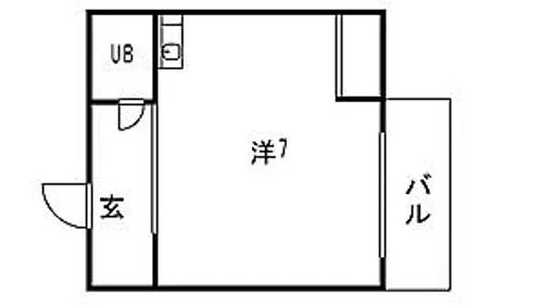 兵庫県神戸市中央区生田町4丁目【マンション】の間取り