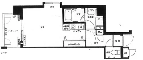 グレイスフルマンション愛宕【301号室】の間取り