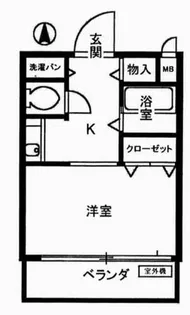 兵庫県尼崎市西難波町1丁目【マンション】の間取り
