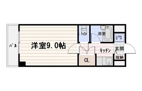 グランブルーアクア【211号室】の間取り