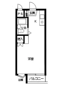 ジャルダンS【A-306号室】の間取り