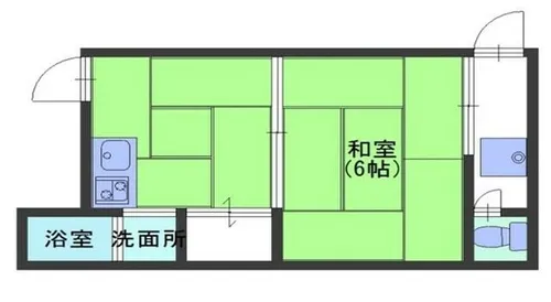 藤川荘【1階】の間取り