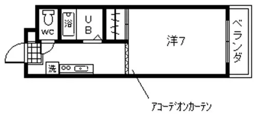 パルデメール【3階】の間取り