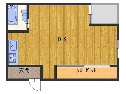 勝栄マンションパート2【2階】の間取り