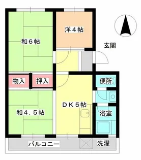 開発マンション【3階】の間取り