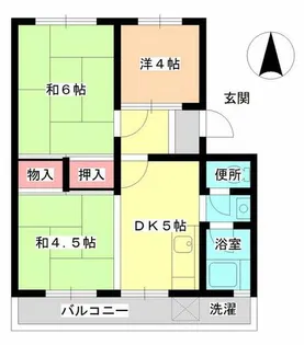 開発マンション【3階】の間取り