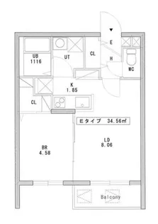 アスウェル美園フレット【2階】の間取り